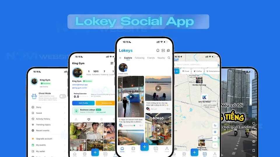Lokeys — Location-based social network